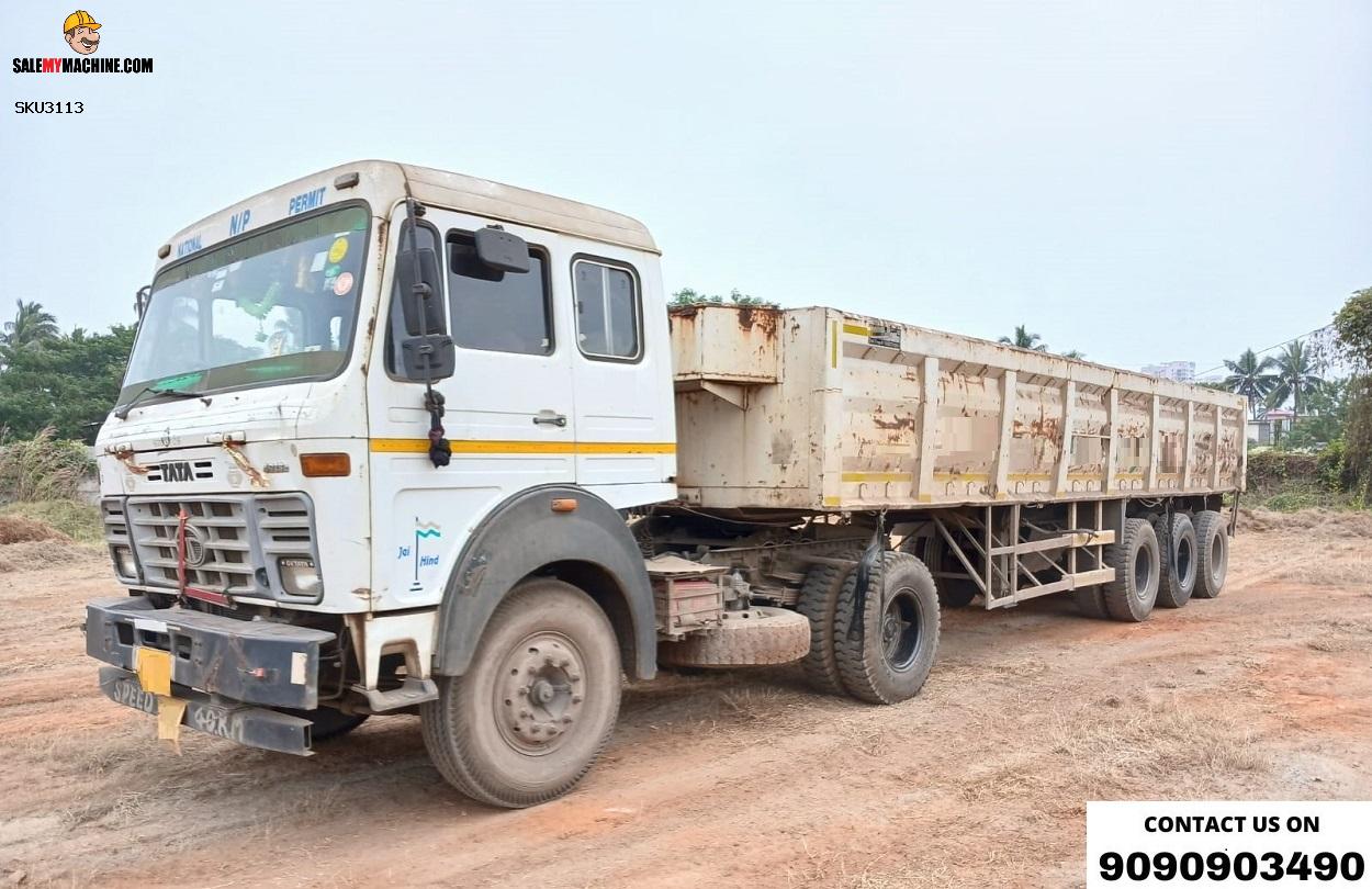 TATA CAB WITH TRAILER